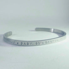 Load image into Gallery viewer, 70's BABY, 80's BADASS, 90's SURVIVOR - Bangle - Limited edition Colab with Kat Taylor