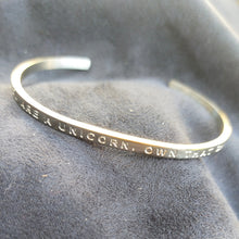 Load image into Gallery viewer, YOU ARE A UNICORN OWN THAT SHIT - Bangle - Fierce One