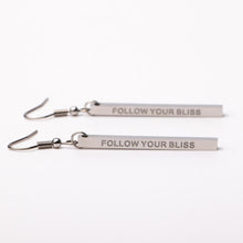 Load image into Gallery viewer, FOLLOW YOUR BLISS - Bar Earrings - Fierce One