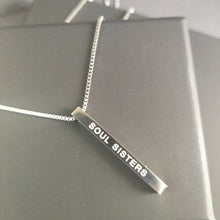 Load image into Gallery viewer, SOUL SISTERS - Bar Pendant - Fierce One
