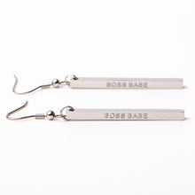 Load image into Gallery viewer, BOSS BABE - Bar Earrings - Fierce One
