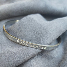 Load image into Gallery viewer, F$#K CANCER - Bangle - Fierce One