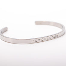 Load image into Gallery viewer, F$#K CANCER - Bangle - Fierce One