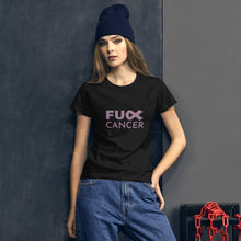 Load image into Gallery viewer, F@#K CANCER T-shirt - Fierce One 
