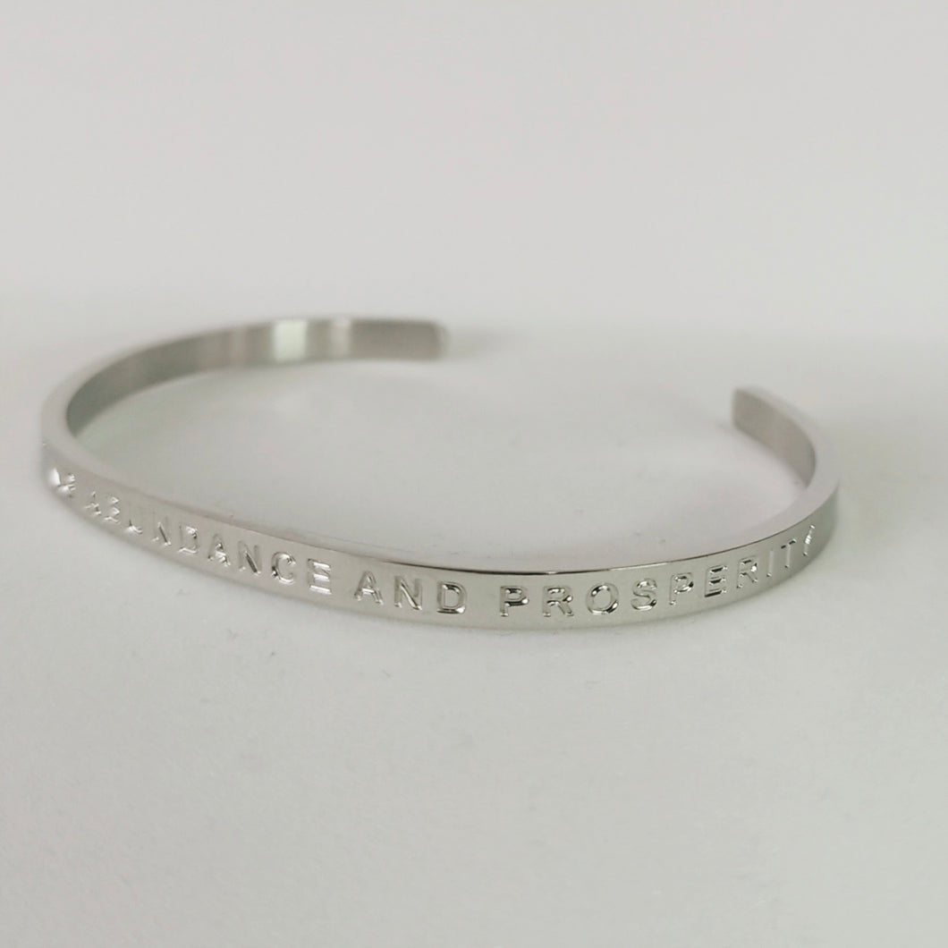 I AM ATTRACTING ABUNDANCE AND PROSPERITY - Bangle