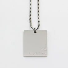 Load image into Gallery viewer, I AM WORTHY -   Tag Pendant
