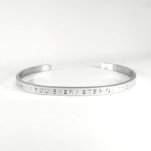 Load image into Gallery viewer, I&#39;M WITH YOU EVERY STEP OF THE WAY- Bangle
