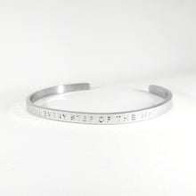 Load image into Gallery viewer, I&#39;M WITH YOU EVERY STEP OF THE WAY- Bangle

