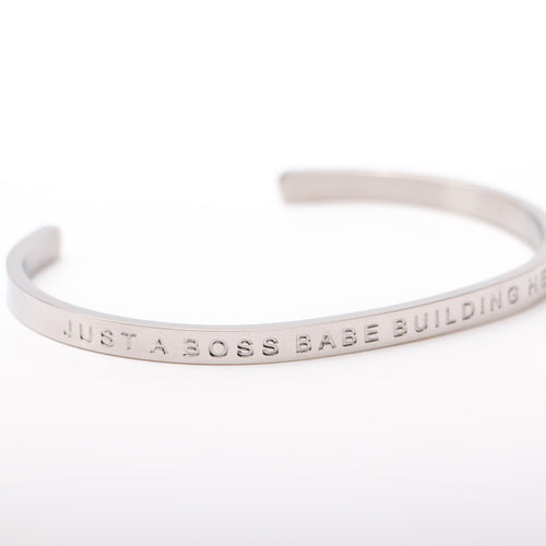JUST A BOSS BABE BUILDING HER EMPIRE - Bangle - Fierce One 
