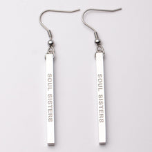 Load image into Gallery viewer, SOUL SISTERS - Bar Earrings - Fierce One 
